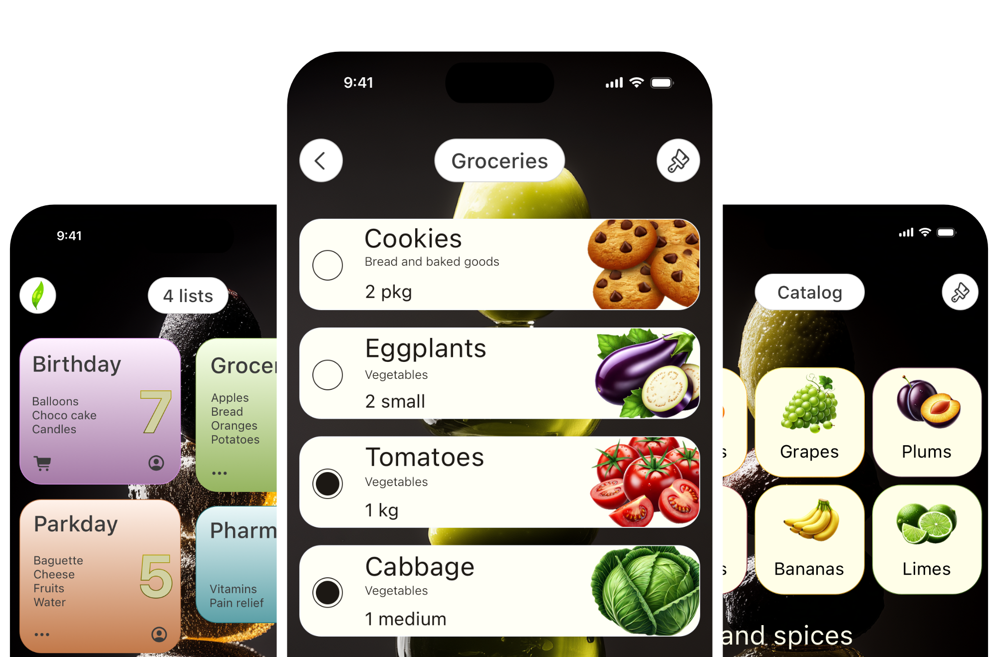 app screenshots
